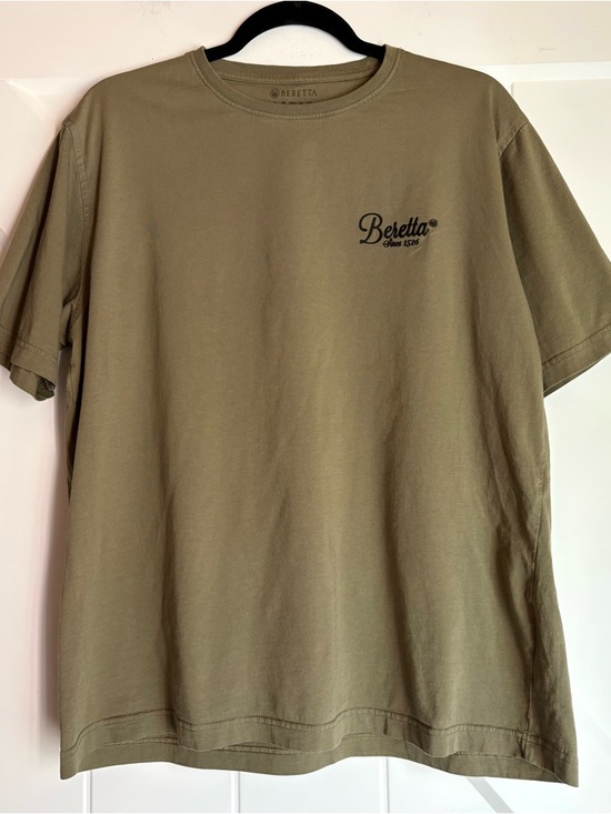 Berreta Other - Men’s Beretta Short Sleeve Olive Graphic Tee Cotton Large